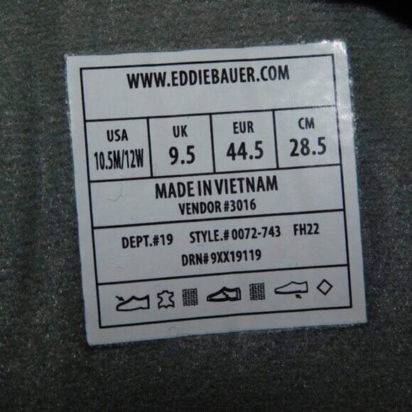 Eddie Bauer Unisex STORM SNEAKER shoe Boot Mens 10.5 / Womens 12 Blue Purple - Picture 2 of 9